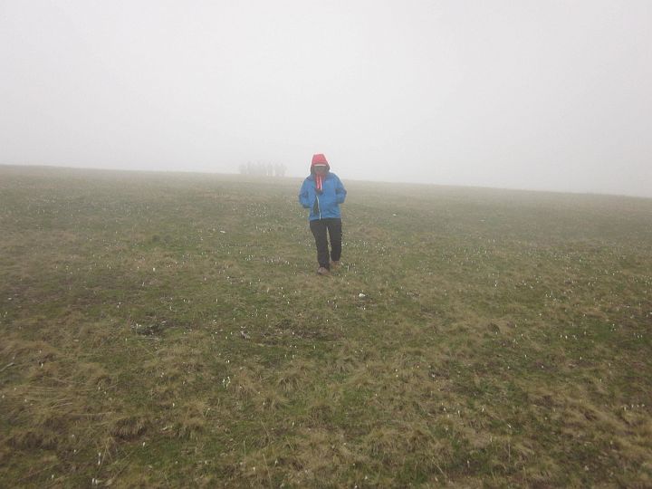 IMG_2703.JPG - Manfred auf der Suche nach guten Startverhältnisen